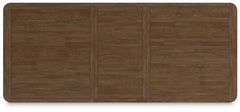 Cabalynn Oatmeal/Light Brown Extension Dining Table and 4 Chairs - Ornate Home