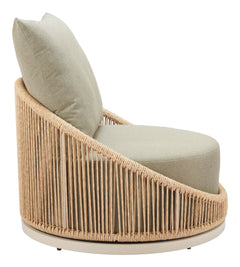 Cabana Multicolor Outdoor Swivel Chair - Ornate Home