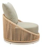 Cabana Multicolor Swivel Chair - Ornate Home