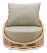 Cabana Multicolor Swivel Chair - Ornate Home