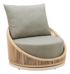 Cabana Multicolor Swivel Chair - Ornate Home