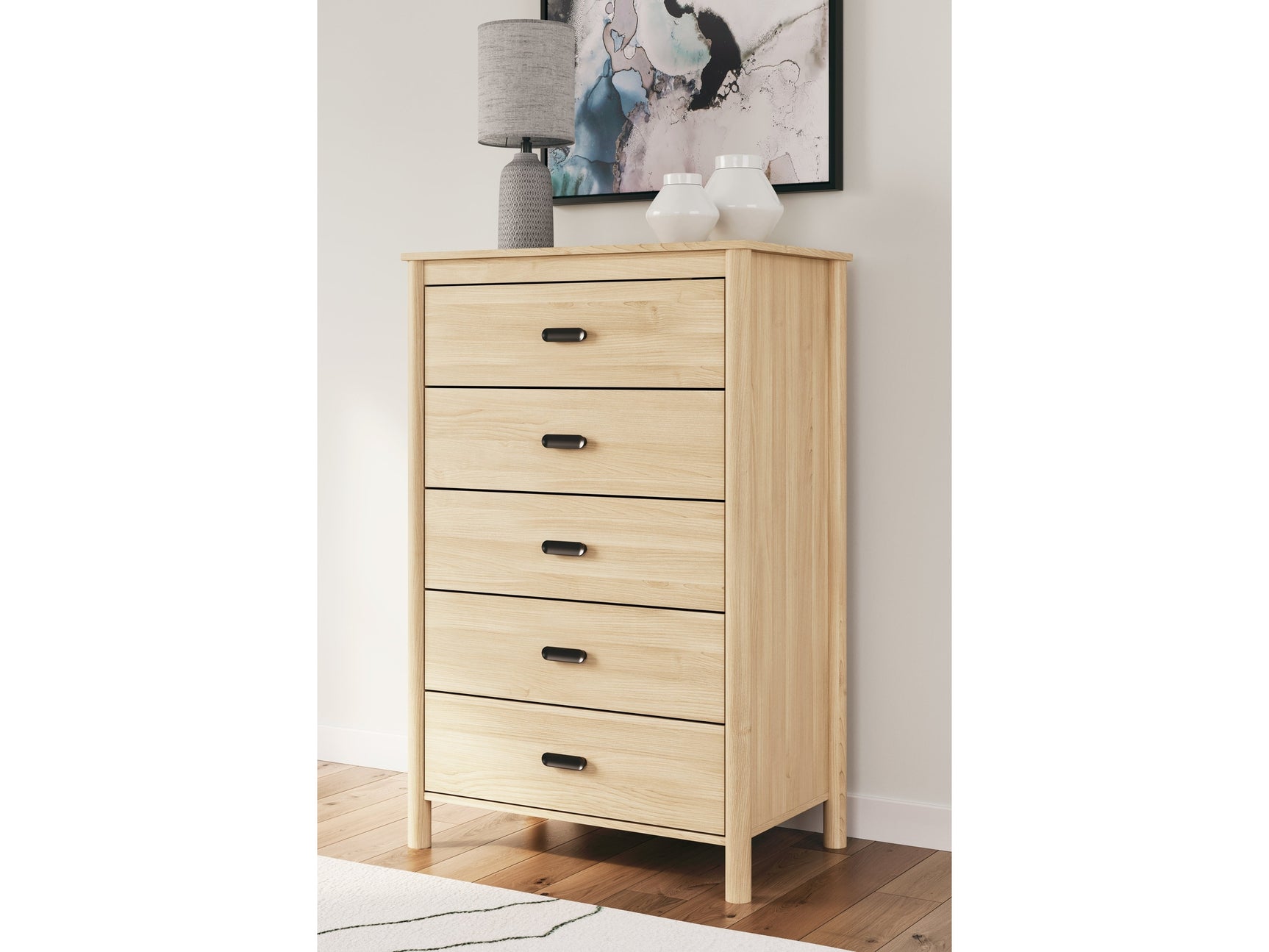 Cabinella Tan Chest of Drawers (Online Special Price) - Ornate Home