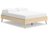 Cabinella Tan Full Platform Bed (Online Special Price) - Ornate Home