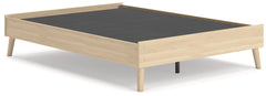 Cabinella Tan Full Platform Bed - Ornate Home