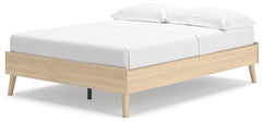 Cabinella Tan Full Platform Bed - Ornate Home