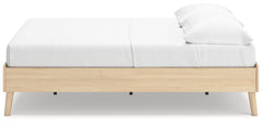 Cabinella Tan Full Platform Bed - Ornate Home