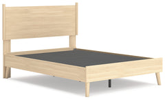 Cabinella Tan Full Platform Panel Youth Bed - Ornate Home
