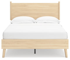 Cabinella Tan Full Platform Panel Youth Bed - Ornate Home