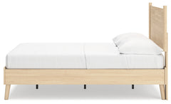 Cabinella Tan Full Platform Panel Youth Bed - Ornate Home