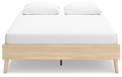 Cabinella Tan Queen Platform Bed - Ornate Home