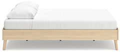 Cabinella Tan Queen Platform Bed - Ornate Home