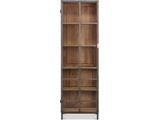 Cabinet of Curiosities Grey A Gem Of A Handle Display Cabinet Left - Ornate Home
