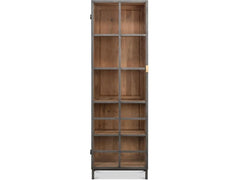 Cabinet of Curiosities Grey A Gem Of A Handle Display Cabinet Left - Ornate Home