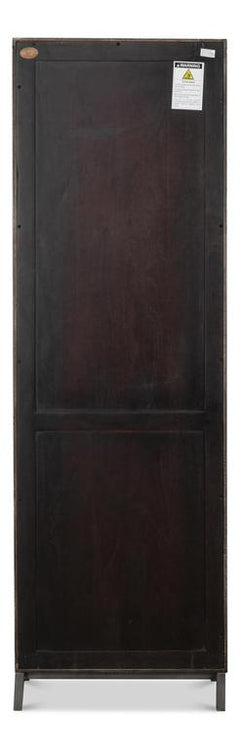 Cabinet of Curiosities Grey A Gem Of A Handle Display Cabinet Right - Ornate Home