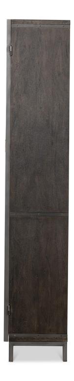 Cabinet of Curiosities Grey A Gem Of A Handle Display Cabinet Right - Ornate Home