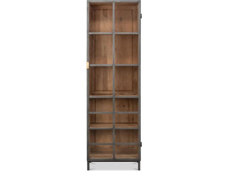 Cabinet of Curiosities Grey A Gem Of A Handle Display Cabinet Right - Ornate Home