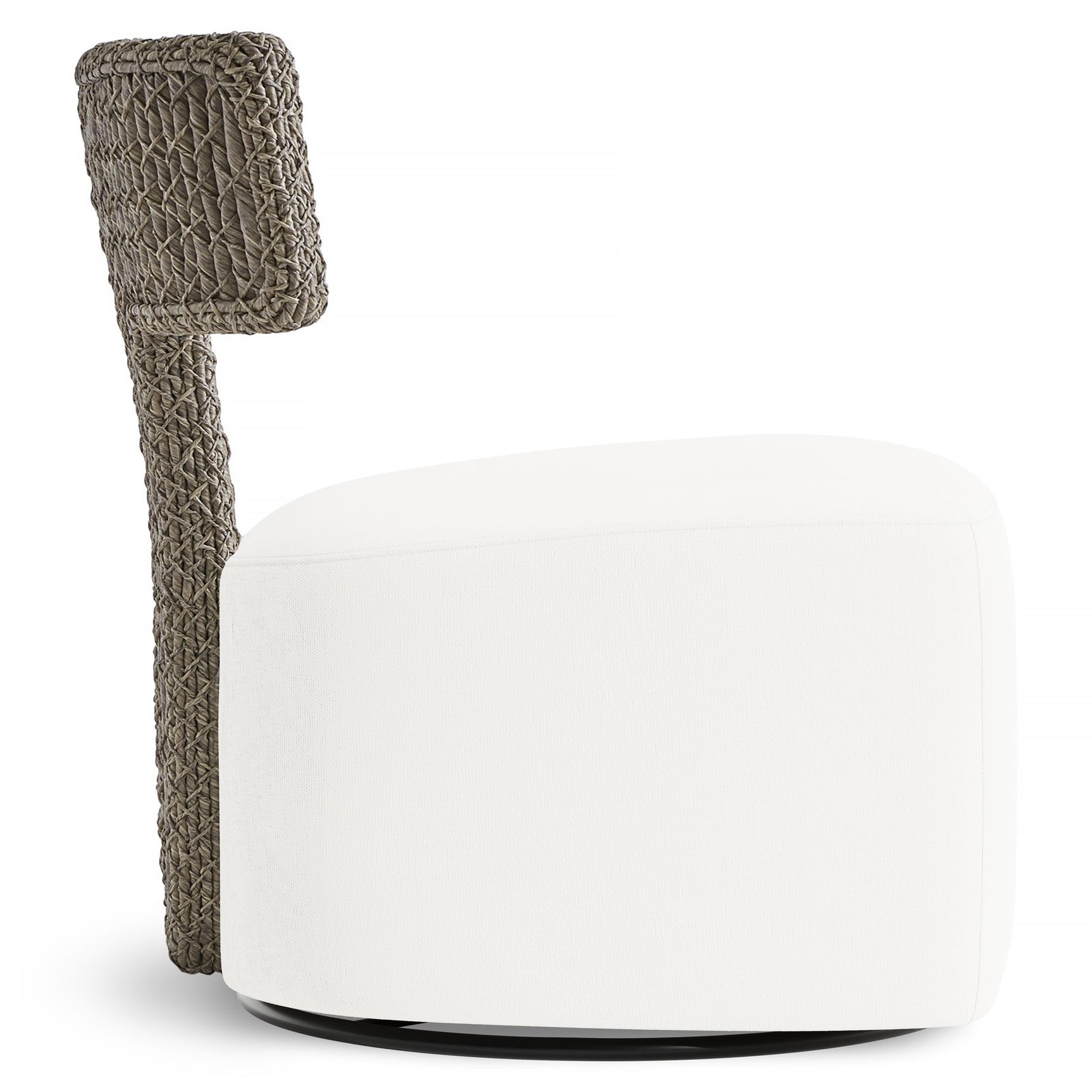 Cabo Gray Outdoor Swivel Chair