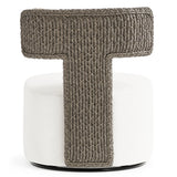 Cabo Gray Outdoor Swivel Chair