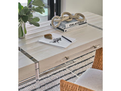 Cabo White Sand Writing Desk - Ornate Home
