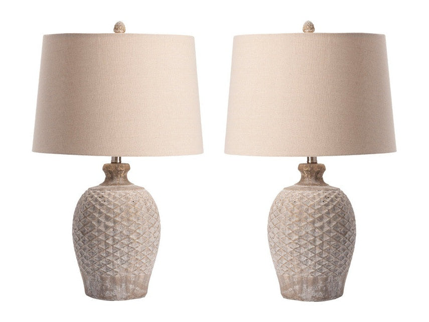 Cabos Natural Table Lamp (Set of 2) - Ornate Home