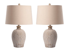 Cabos Natural Table Lamp (Set of 2) - Ornate Home