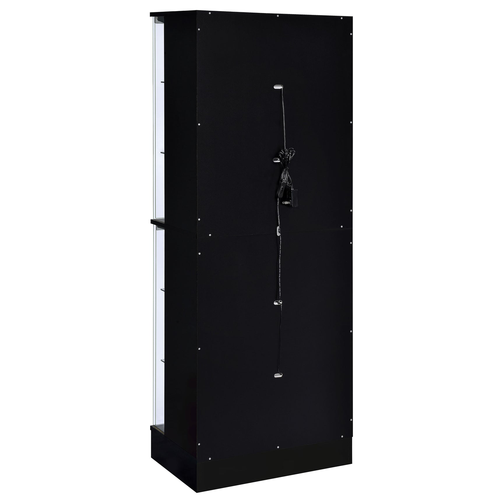 Cabra Black High Gloss Curio Cabinet - Ornate Home
