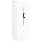 Cabra White High Gloss Curio Cabinet - Ornate Home