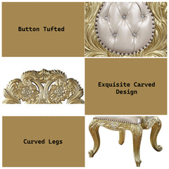Cabriole Arm Chair (Set-2) - Ornate Home