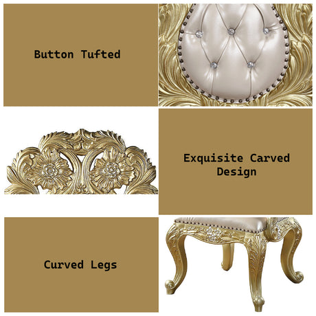 Cabriole Arm Chair (Set-2) - Ornate Home