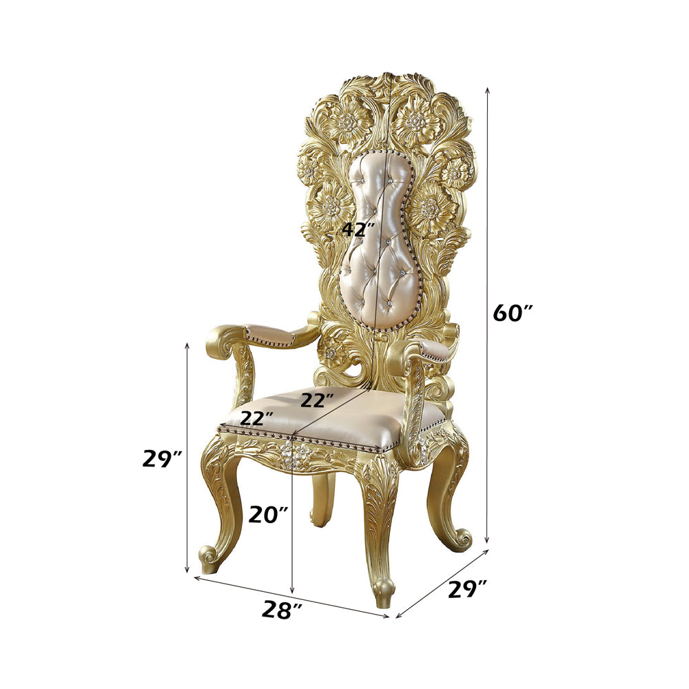 Cabriole Arm Chair (Set-2) - Ornate Home