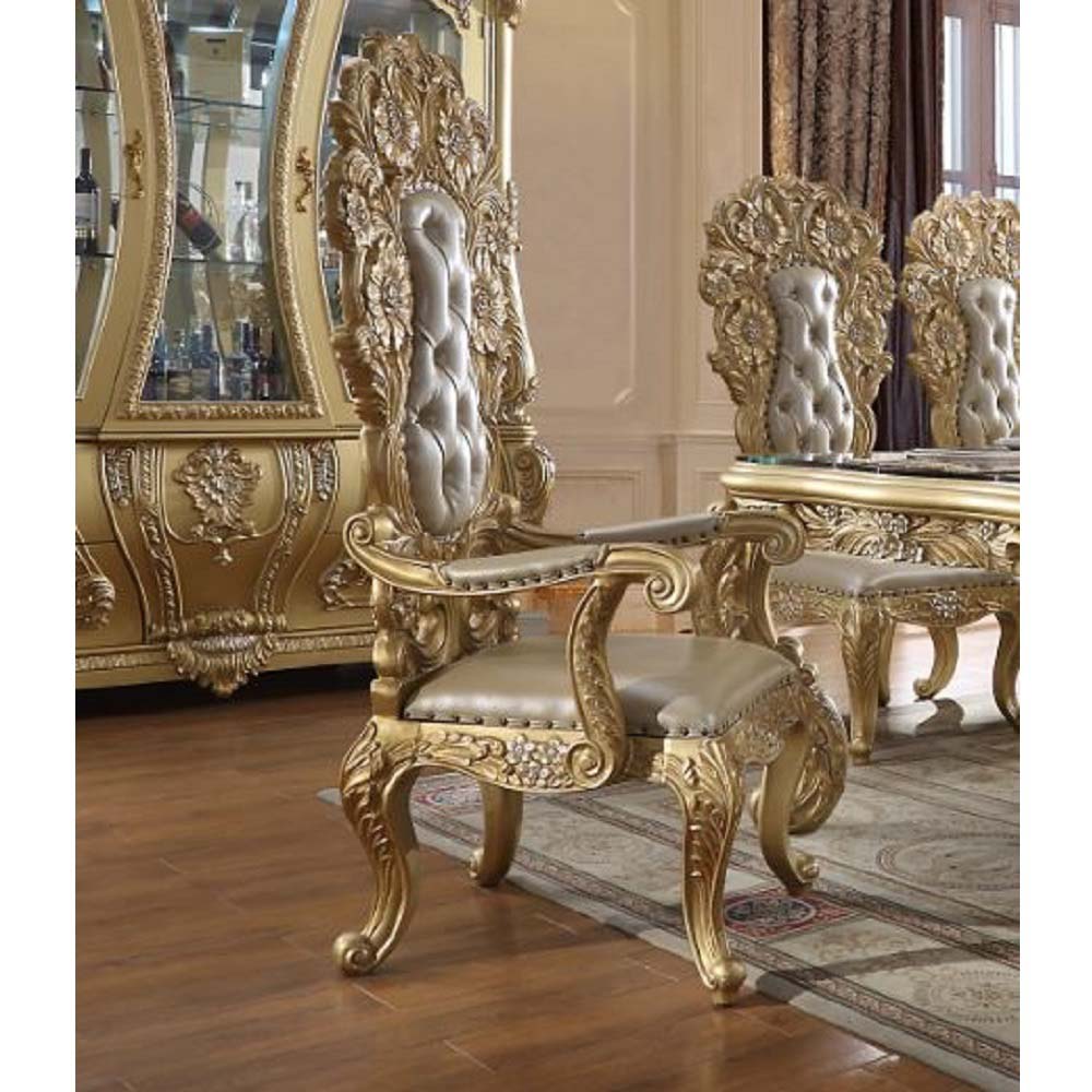 Cabriole Arm Chair (Set-2) - Ornate Home