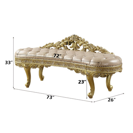 Cabriole Bench - Ornate Home