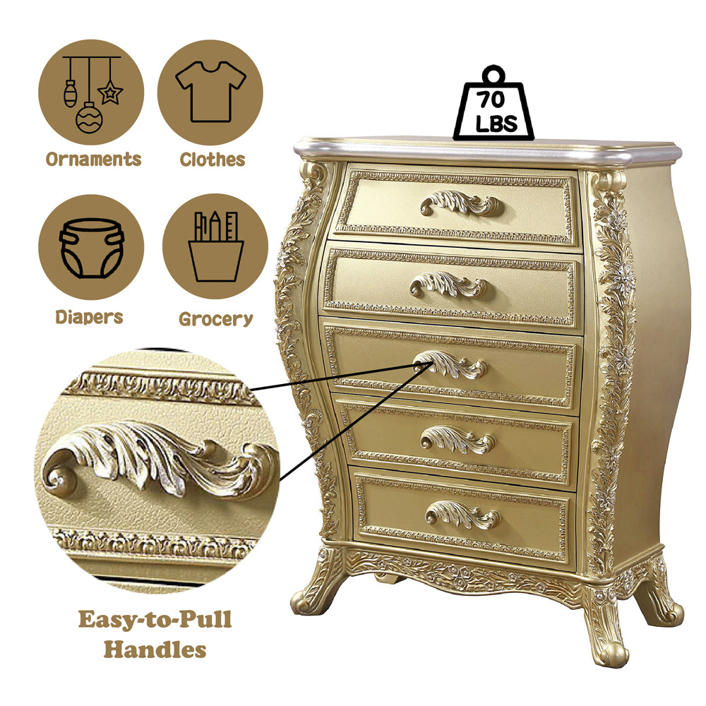 ACME West Cabriole Chest - Thumbnail 3