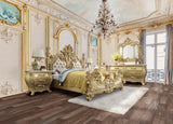 Cabriole Eastern King Bed - Ornate Home