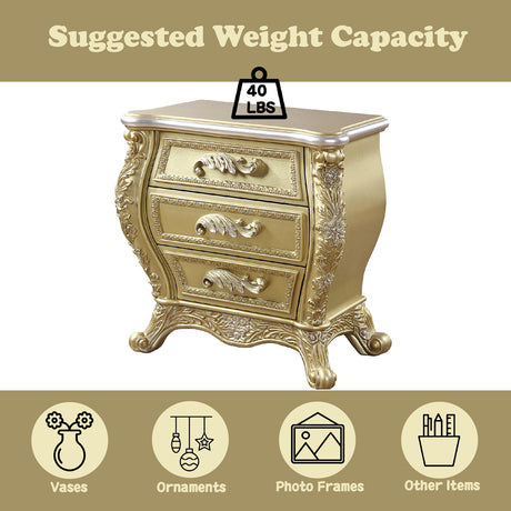 Cabriole Nightstand - Ornate Home
