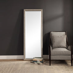 Cacelia Metallic Silver Mirror - Ornate Home