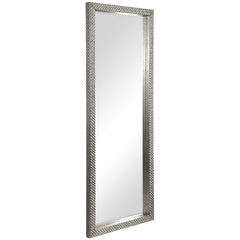 Cacelia Metallic Silver Mirror - Ornate Home