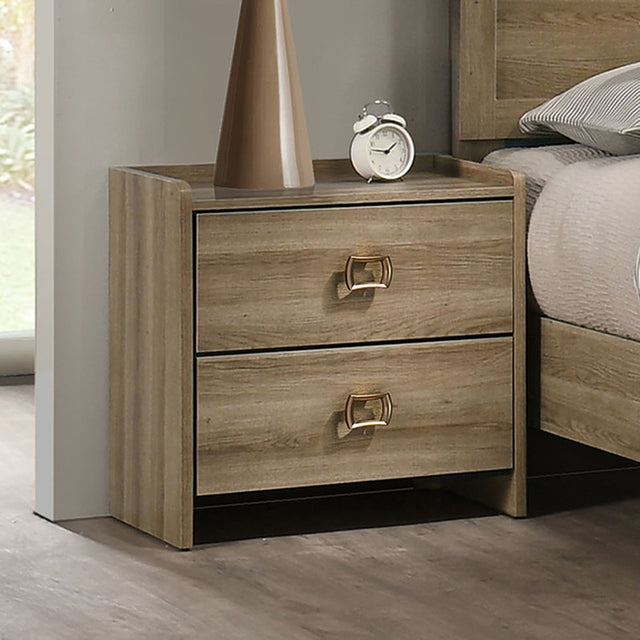 Cadden Dusty Oak 4 Pc Queen Bedroom Set - Ornate Home