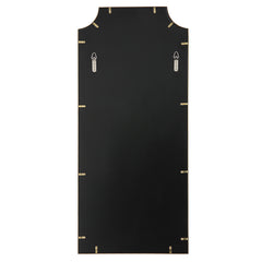 Caddington Brass Tall Mirror - Ornate Home
