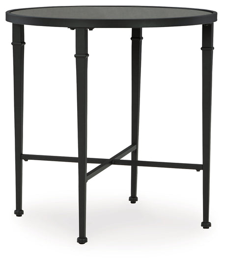 Cadeburg Black Accent Table - Ornate Home