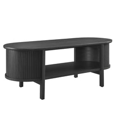 Cadence Black Coffee Table - Ornate Home