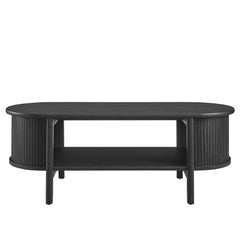 Cadence Black Coffee Table - Ornate Home