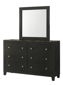 Cadence Black/Gold Bedroom Set - Ornate Home