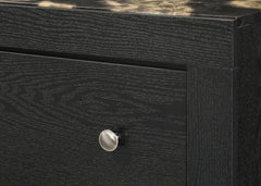 Cadence Black/Gold Nightstand - Ornate Home