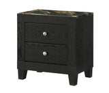 Cadence Black/Gold Bedroom Set - Ornate Home