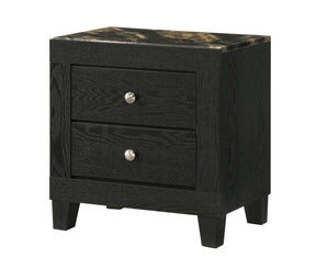 Cadence Black/Gold Bedroom Set - Ornate Home
