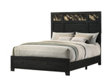 Cadence Black/Gold Bedroom Set - Ornate Home