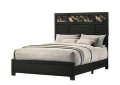 Cadence Black/Gold Bedroom Set - Ornate Home