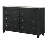 Cadence Black LED Panel Bedroom Set - Ornate Home