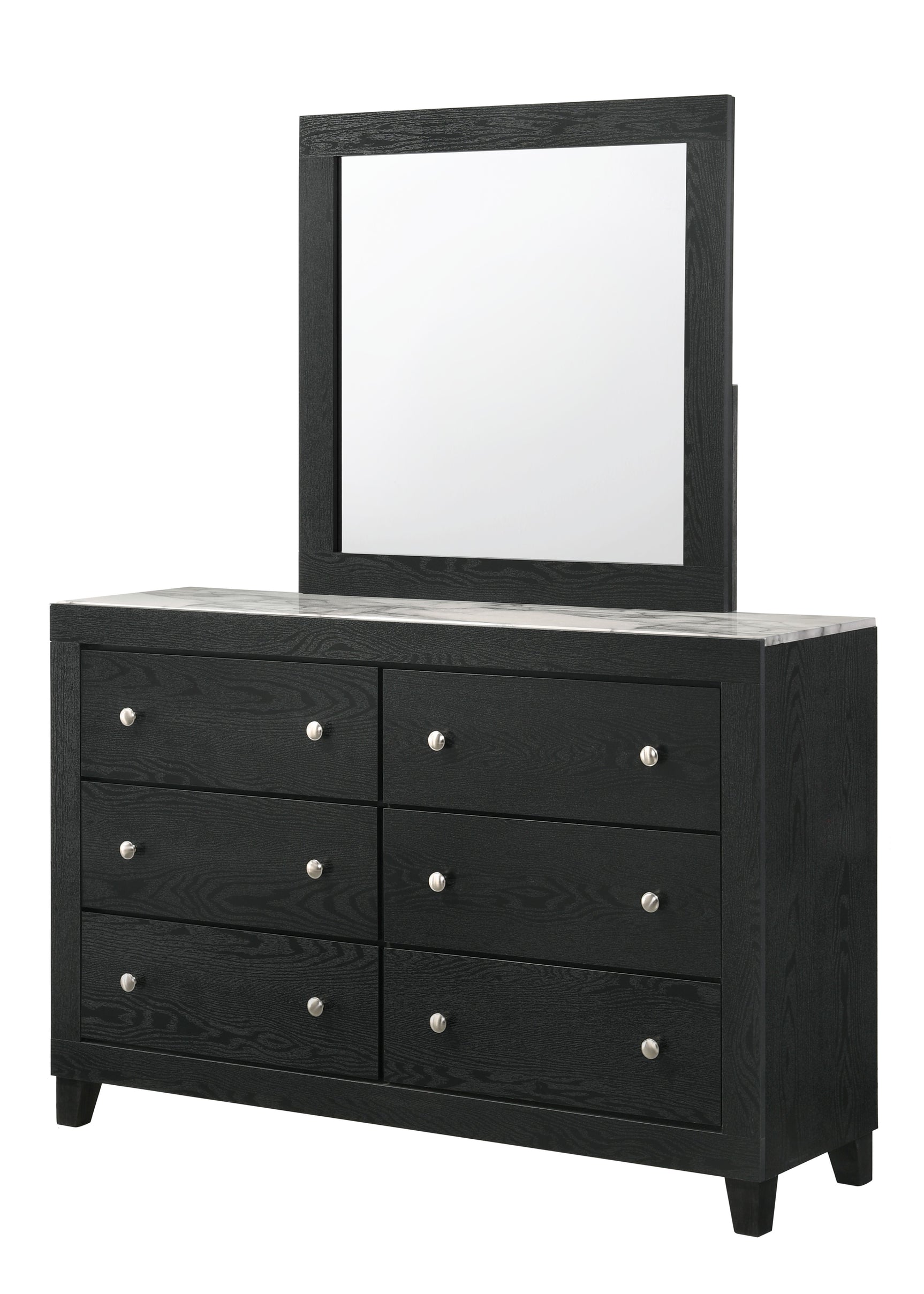 Cadence Black LED Panel Bedroom Set - Ornate Home
